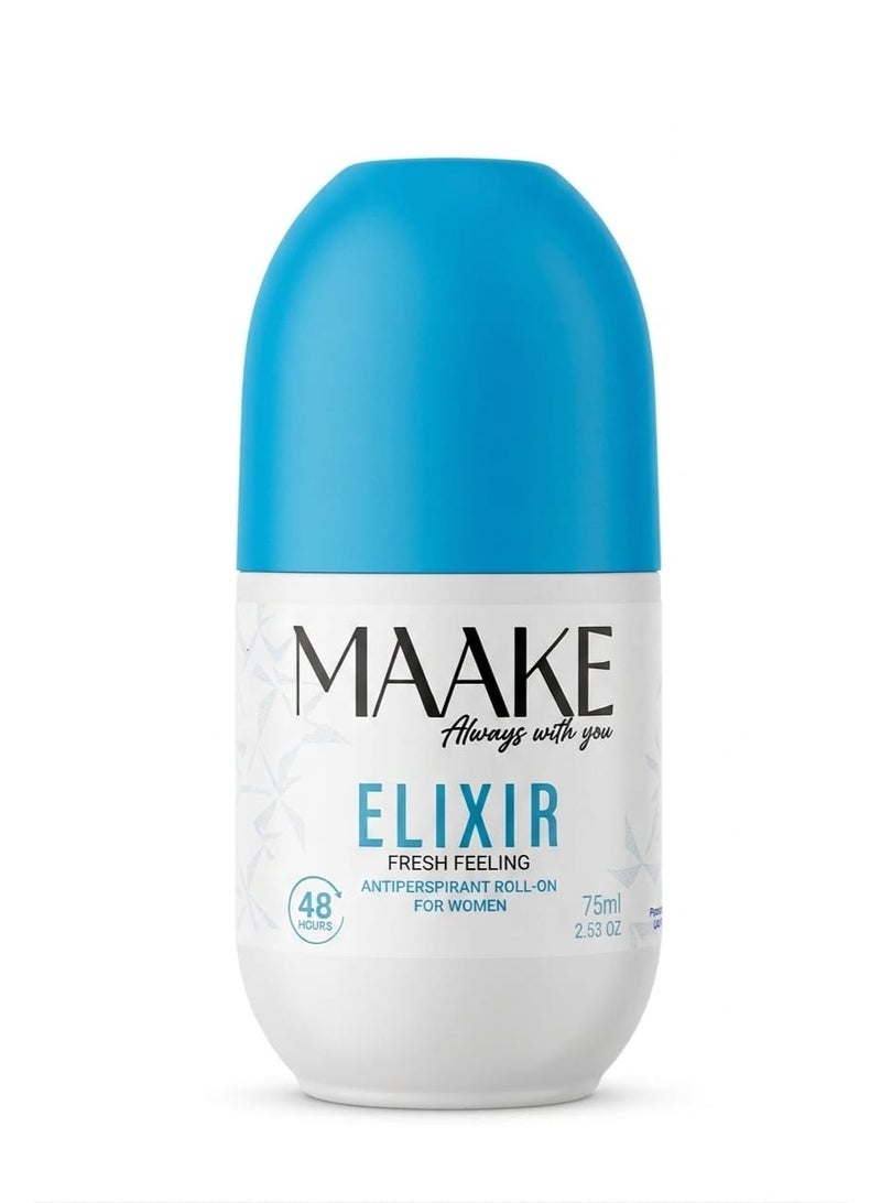 مزيل عرق رول أون MAIKE Elixir للنساء 75 مل