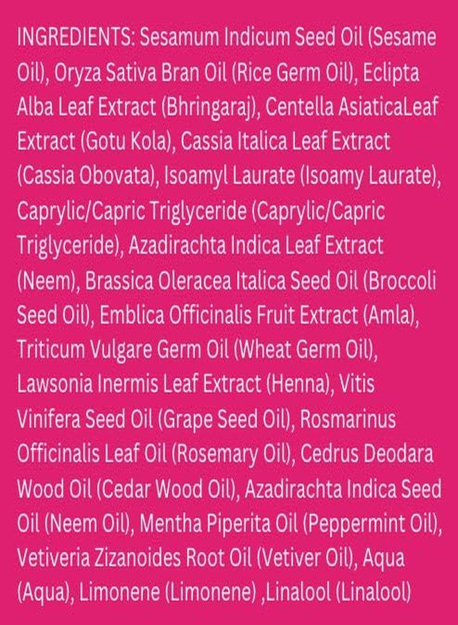 KHADI COLOR CARE Hair Oil - Hair treatment for fixing plant hair color - shine & UV protection - luminosity - 100% natural, plant-based & vegan 1.69 fl oz - Image 2
