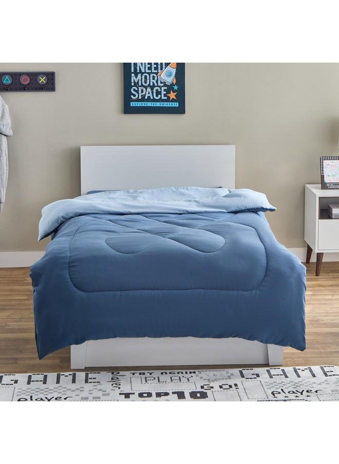 Home Box Vera Reversible Microfibre Single Comforter - 135x220 cm  - Image 2