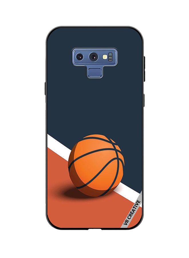 VR CREATIVE Protective Case Cover For Samsung Galaxy Note 9 Basketball Design Multicolour - Image 1