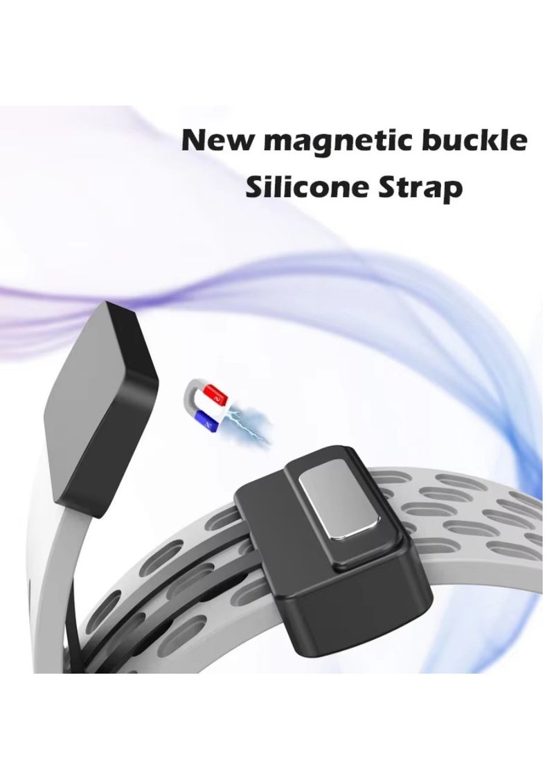 HW - 2 PCS Silicone Sport Watch Strap/Watchband for HUAWEI Watch Fit 3 Smartwatch - Image 1