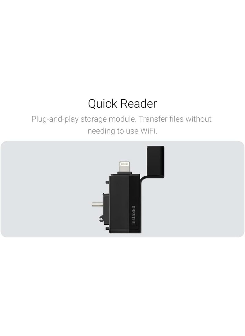 Insta360 insta360 X3 Quick Reader CINSAAQCALT2  - Image 4