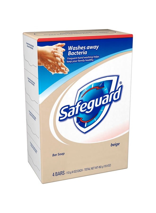 Safeguard 08833 صابون استحمام مضاد للبكتيريا بيج 4 أونصة بار 48/كرتون - Image 5