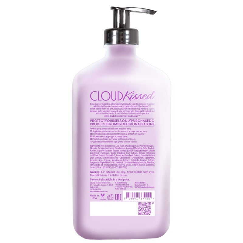 Devoted Creations Cloud Kissed Skin Moisturizer - Antioxidant & Hydrating Lotion for All Skin Types, 18.25 Fl Oz - Image 2