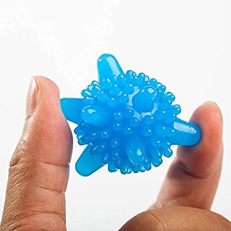 AASTIK SALES Silicone Laundry Balls For Washing Machine eusable Washing Machine Winding Laundry Antitangle Balls Multicolor PACK OF 5 - Image 3