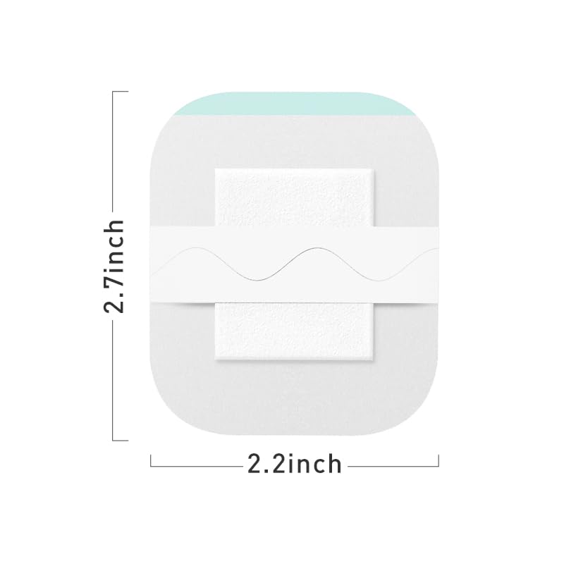 Kinderia Baby Waterproof Umbilical Cord Stickers (15pcs), Navel Patches for Infants with Protruding Belly Buttons, Soft Cotton Hernia Pads, Baby Colic and Gas Relief Wrap 2.2 * 2.7Inch - Image 2