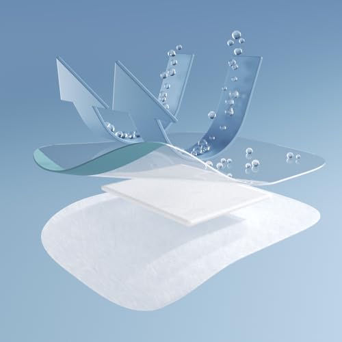 Kinderia Baby Waterproof Umbilical Cord Stickers (15pcs), Navel Patches for Infants with Protruding Belly Buttons, Soft Cotton Hernia Pads, Baby Colic and Gas Relief Wrap 2.2 * 2.7Inch - Image 4