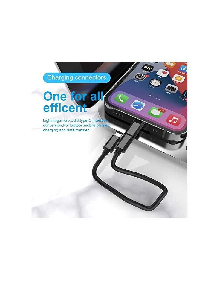 Generic - Mini Digital Gadgets Storage Box, Multi-Function Portable Data Cable Storage Set Box, Universal Smart Adapter Combination Set for Business Travel - Image 1
