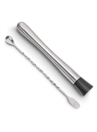 10 Inch Stainless Steel Cocktail Muddler and Mixing Spoon Home Bar Tool Set - Create Delicious Mojitos and Other Fruit - pzsku/ZE0D2C3A09926CEB5D985Z/45/_/1731649110/40657184-ac0d-4d5b-acc4-8de781ef182c