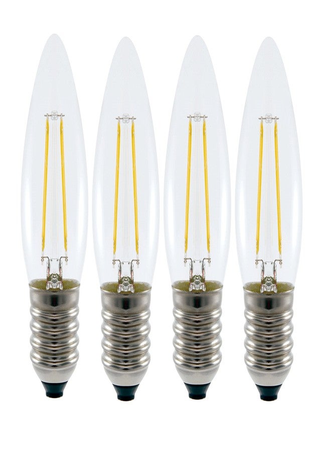 origin LED Filament Bulb- 3W Candle -E27 -Colour-Warm White Pack of 4PC -ORIGIN(Manufacturer) - Image 1