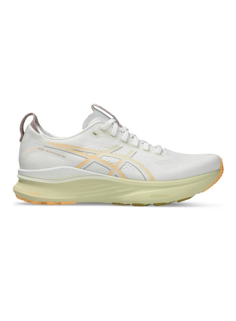 Onitsuka Tiger Kayano 32 Running Shoes – White/Orange Glow | Lightweight & Supportive Sneakers - Image 1
