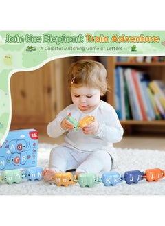 Elephant Alphabet Matching Puzzle Toys For Toddlers 18+ Months, 13 Pcs Abc Learning Game Fun Preschool Educational Classroom Toy For 2 3 4 Year Old Boys & Girls, Ideal 1St Birthday Gift - pzsku/ZE0D301E2C9DB691757C1Z/45/_/1734347882/03c917c2-4e72-4abe-b1cf-f614bff7b9c1