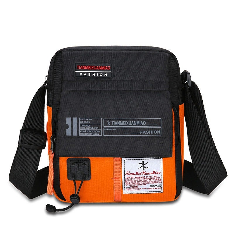 Trendy Minimalist Crossbody Bag For Men, Fashionable Portable Versatile Phone Small Square Bag, Couple Korean Version Casual Shoulder Bag - Image 1
