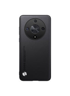 Code HONOR X9b 5G Case Premium PU Leather Slim Protective Business Design Luxury Rugged Full Body Shockproof Anti-Scratch Non-Slip Phone Cover with Soft Edge Cases Black  - Image 1