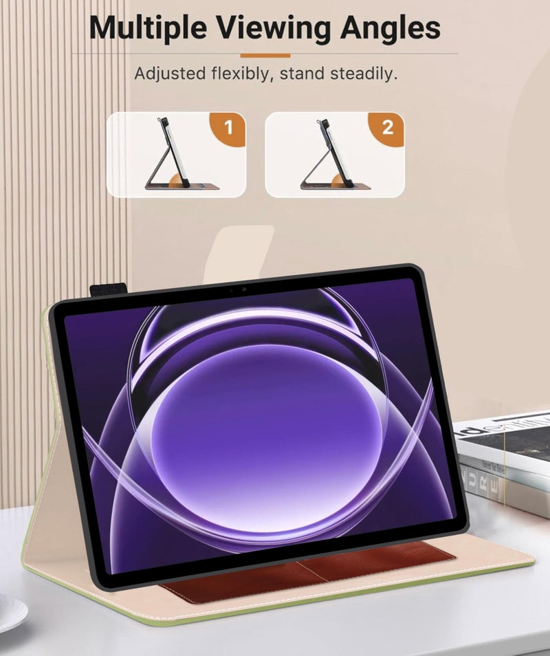 TGK Flip Cover for realme Pad 2 Lite 11 inch Tablet Case with Stylus Holder (Mint Green) - Image 3
