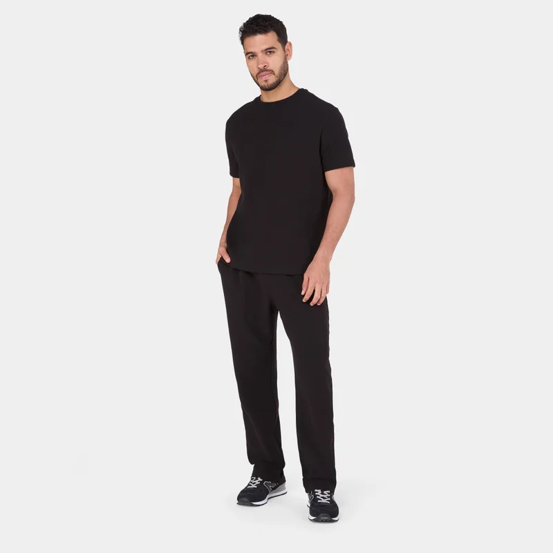 Sun And Sand Sports Black Men's Waffle Pants for Men | Best Price UAE