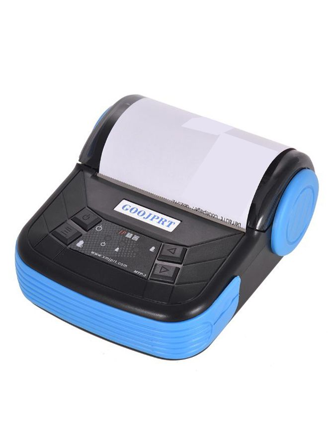 GOOJPRT MTP-3 Bluetooth Wireless Thermal Printer Blue/Black
