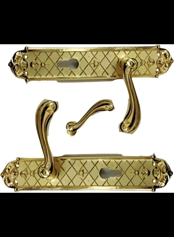 ABBASALI wooden door handle for Entrance and interior doors