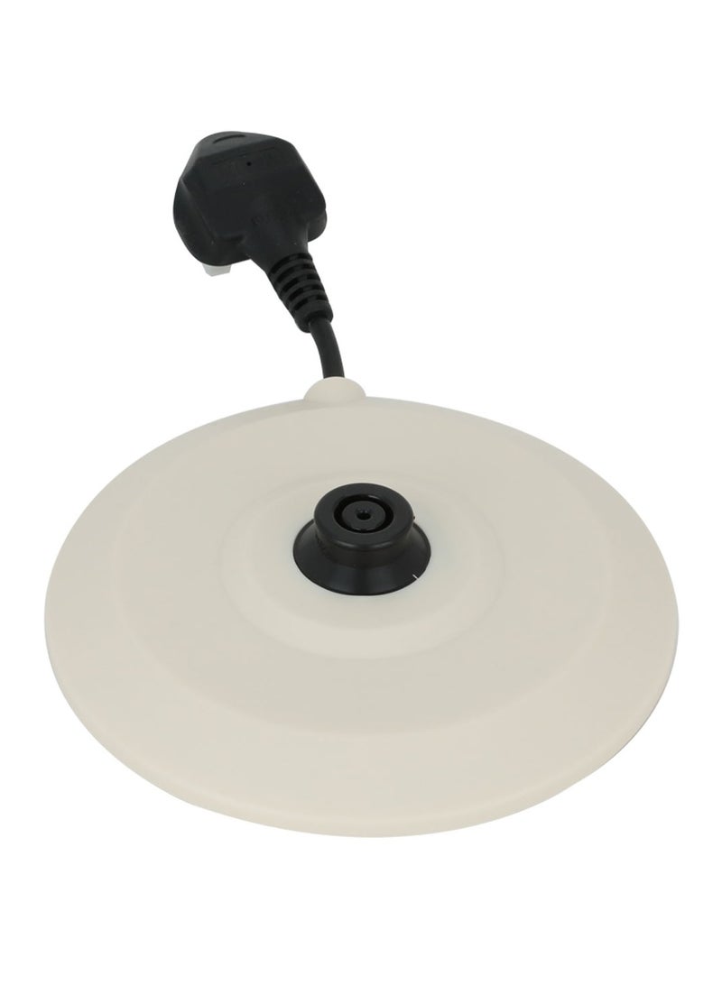 EDISON Beige Glass Kettle 1.7 Liter 2200W - Image 3