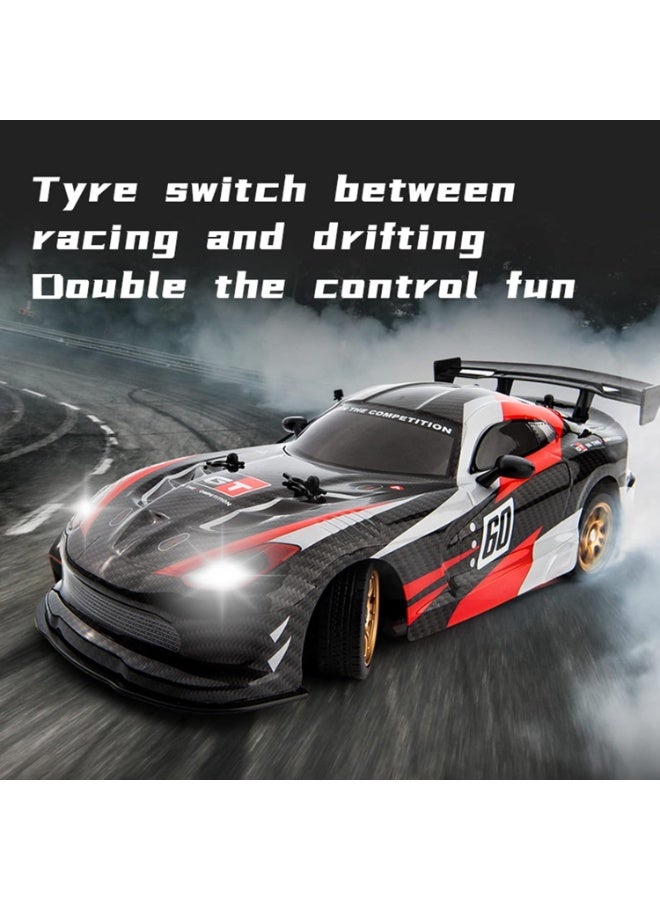 BlueFire Remote Control RC Drift Car 1:16 Scale 4WD High Speed 16KM/H Racing Sport Toy Car for Kids, Boys & Adults – 2.4GHz Multiplayer Drift Vehicle with 360° Spins, Indoor & Outdoor Tires, Beginner-Friendly High-Performance RC Car - Image 2