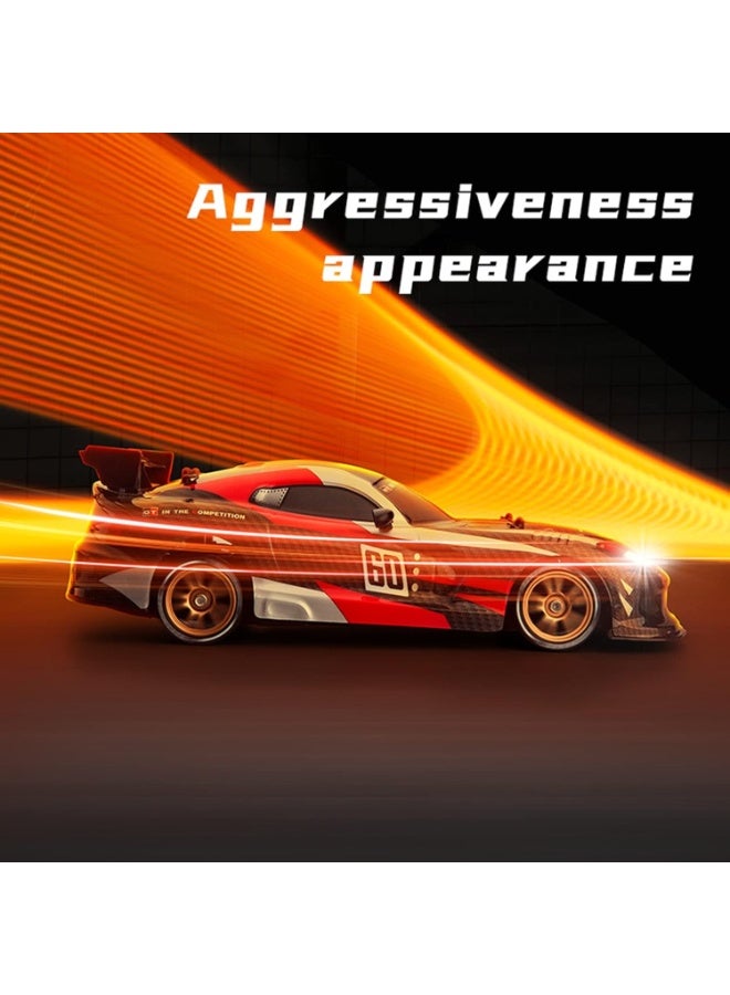 BlueFire Remote Control RC Drift Car 1:16 Scale 4WD High Speed 16KM/H Racing Sport Toy Car for Kids, Boys & Adults – 2.4GHz Multiplayer Drift Vehicle with 360° Spins, Indoor & Outdoor Tires, Beginner-Friendly High-Performance RC Car - Image 4