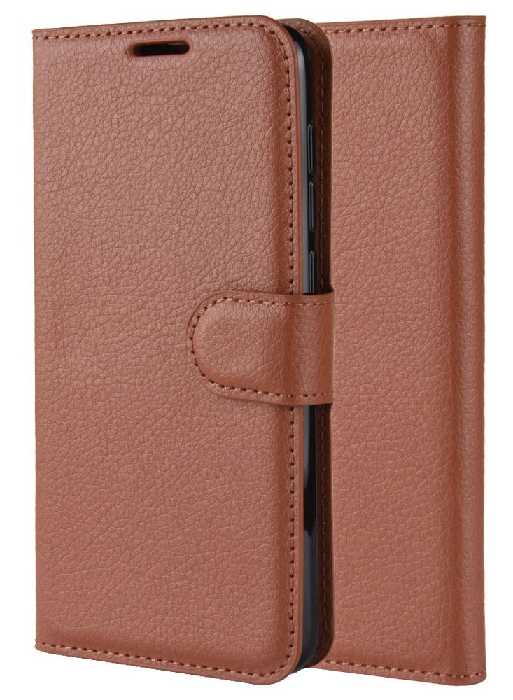 Loquat Suitable For Samsung Calf Print Wallet  Leather Case