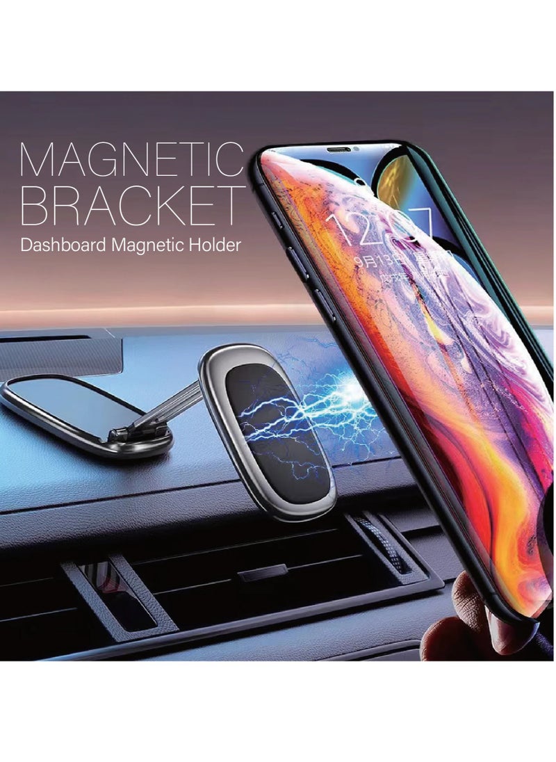 arizone ARIZONE Universal Car Phone Holder, Powerful Magnetic Phone Holder For Dashboard, Car Mobile Holder For All 4.0-7.2" Smartphone  - Image 2