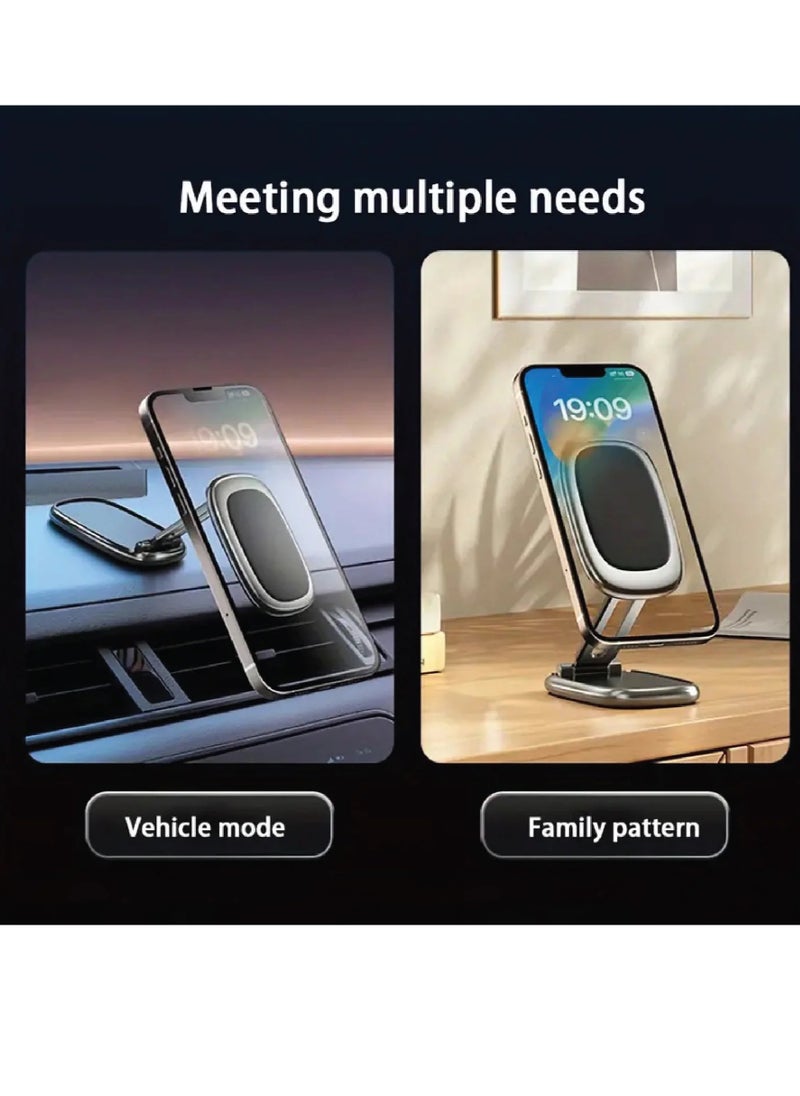 arizone ARIZONE Universal Car Phone Holder, Powerful Magnetic Phone Holder For Dashboard, Car Mobile Holder For All 4.0-7.2" Smartphone  - Image 3