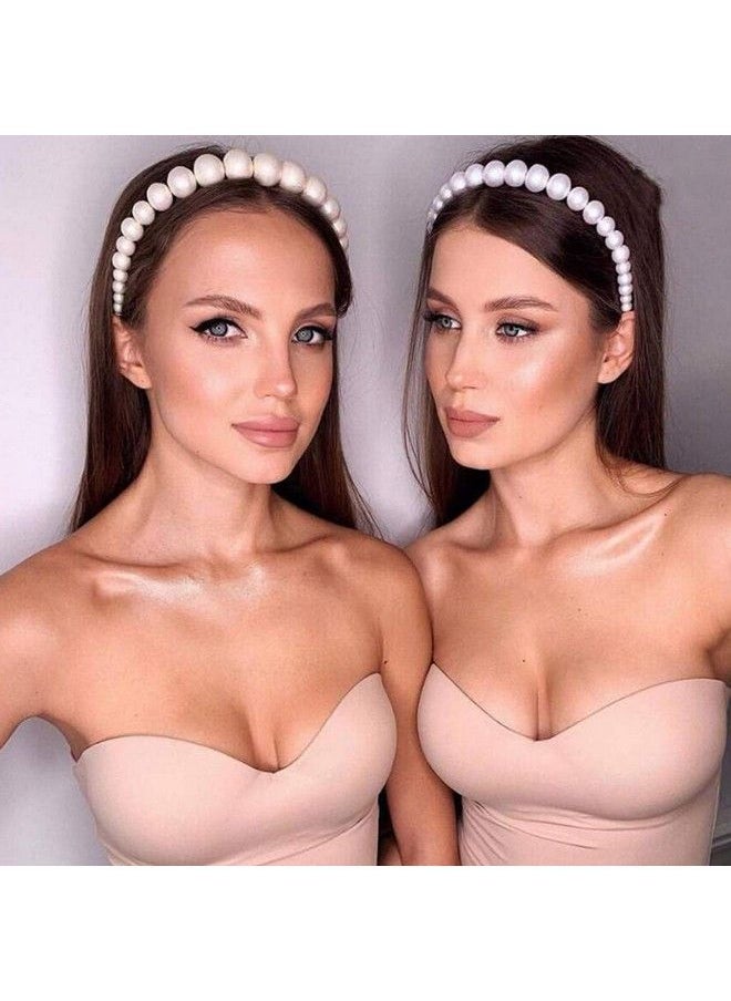 Lydztion Pearl Headbands For Women 1Pcs Elegant Bling Hair Clip Hairpins Headwear Barrette Styling Tools Accessories For Birthday Valentines Day Giftsa  - Image 5