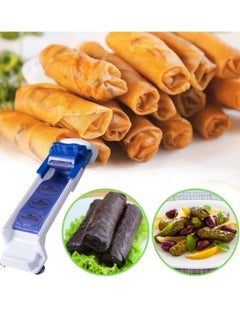 Dolma Roller Vegetable Meat Egg Rolling Machine Cabbage Leaves Wrapping Tool Stuffed Food Lumpia Wrapper Maker Spring Roll Eggroll Dolma Wrappers Magic Rolls Mold Tools Kit