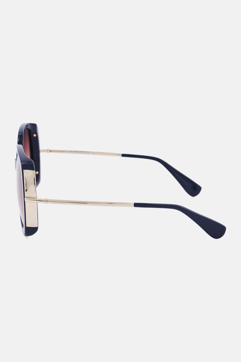 MaxMara Women MM007990F58 Butterfly Sunglasses, Gradient Brown  - Image 4