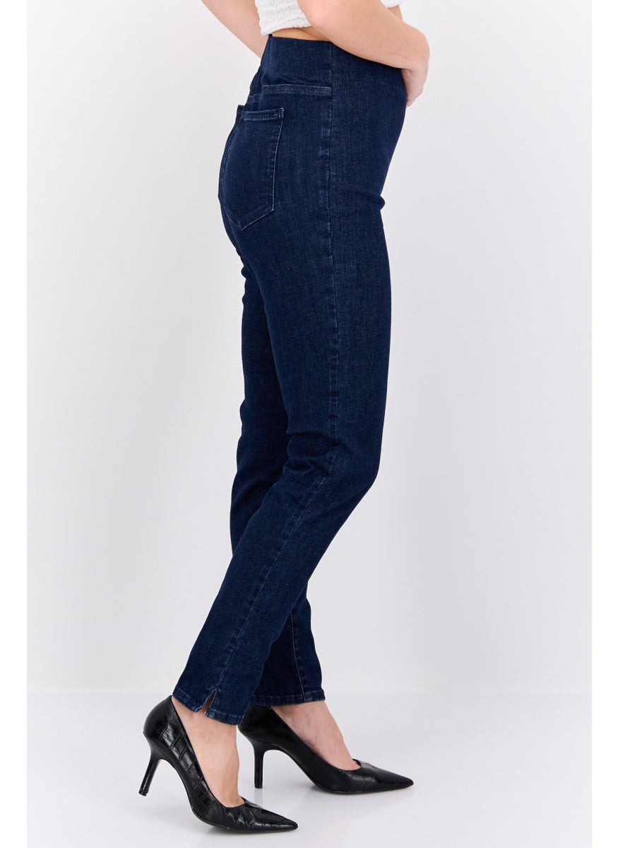 NYDJ - Women Super Skinny Fit Wash Stretchable Jeans, Blue - Image 1