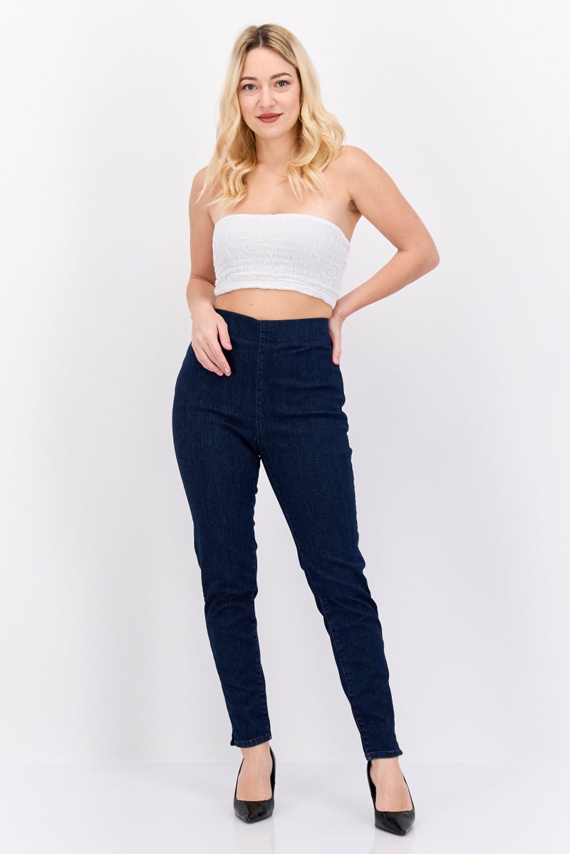 NYDJ Women Super Skinny Fit Wash Stretchable Jeans, Blue - Image 4