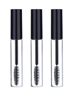 Sinen 3pcs 10ml Empty Mascara Tube Wand Eyelash Cream Container Bottle with 3 Rubber Inserts 3 Funnels 3 Transfer Pipettes  - Image 1