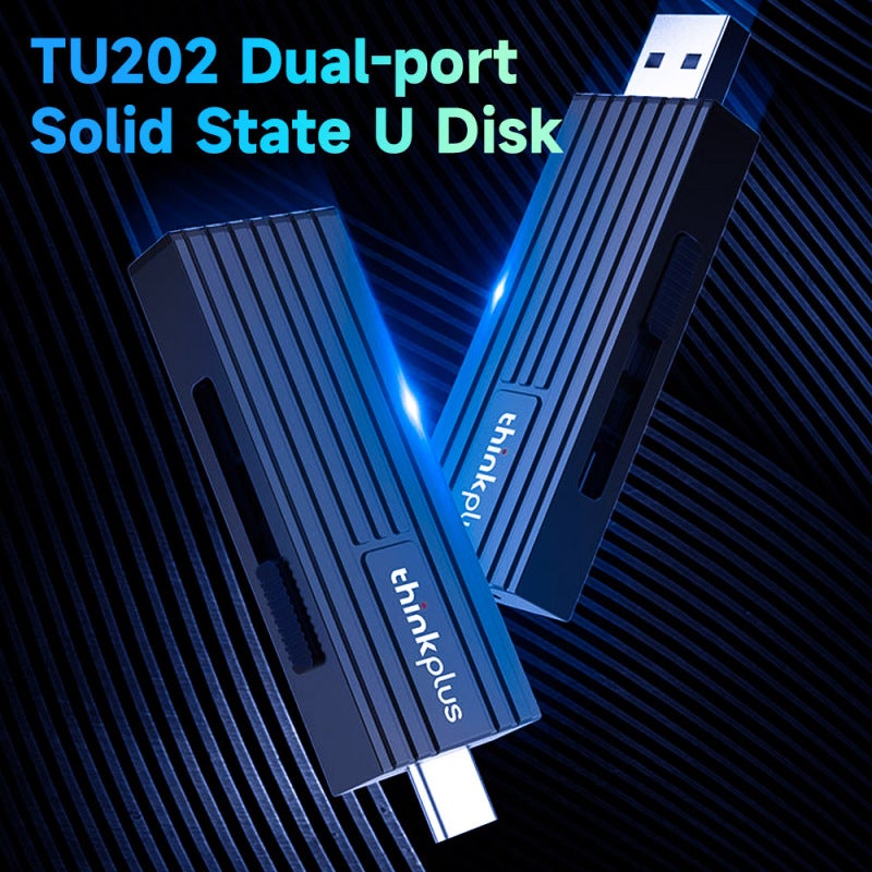 USB Flash Drive 64GB Type-C Dual-Port Zinc Alloy - USB3.1 Fast Transfer 450MB/s Read Speed - Compact Shockproof Design for Cross-Platform File Transfer - Image 3
