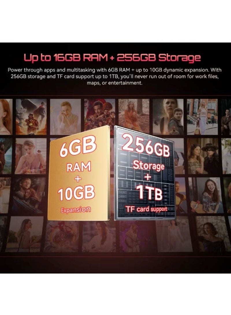 CUBOT TAB KINGKONGS Your Outdoor Command Center,15300mAh Super Battery,10.1'' Display ,Up to16GB RAM +256GB ROM Storage,48MP Rear Camera,Support Dual Nano SIM Card,Alloy Stand &Shoulder Strap,Built-In Camping Light,Dual Stereo Speakers. - Image 5