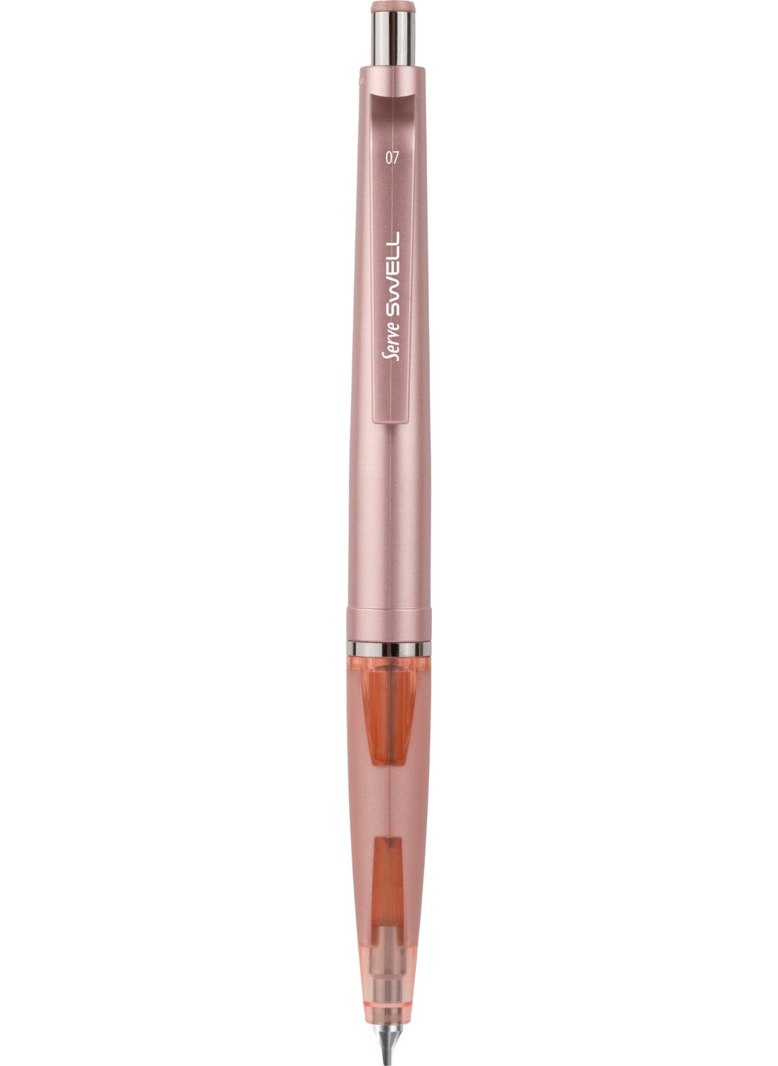Serve Swell Mechanical Lead Pen Metallic Rose 07MM  - Image 1