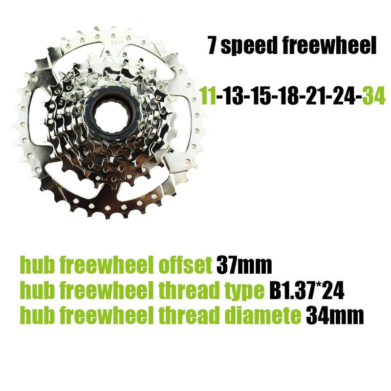 DRIFT MANIAC E-Bike Freewheel 7 Speeds 11-28/11-34T Teeth EPOCH - Image 1