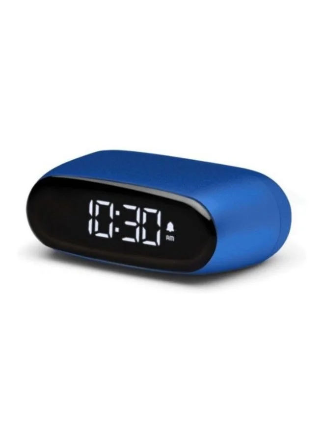 LEXON BLUE Minut Compact Alarm Clock With LCD Screen  | Best Price UAE