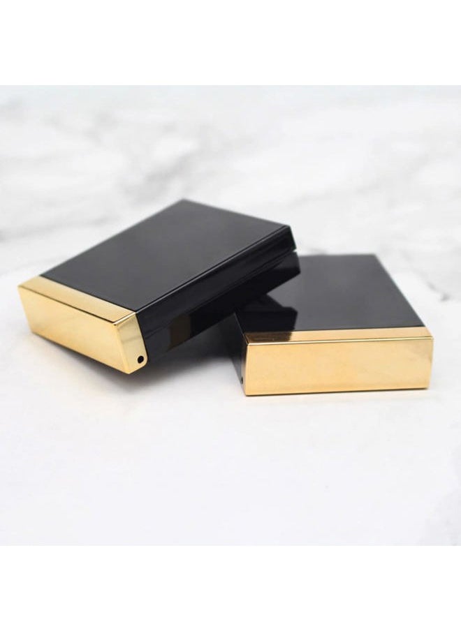 KALLORY - Empty Makeup Palette 2PCS Eyeshadow Makeup Palette with Mirror Plastic Cosmetic Storage Case for Makeup Eyeshadow Lipstick - Image 1