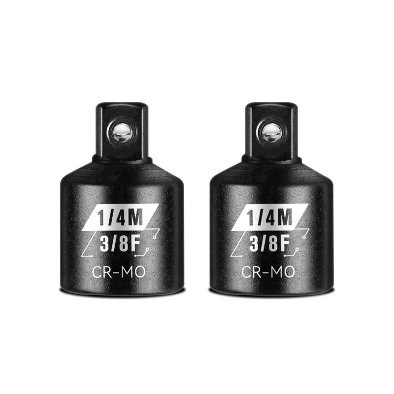 BLACKROBOT 2 Piece 38F To 14M Impact Socket Adapter SetSAE Drive CrMo Steel Exceeds ANSI StandardsSquare Drive Reducer for Impact Driver Wrench - Image 2