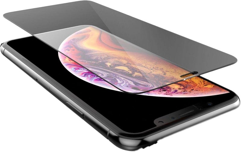 زجاج مقوى من نوع Zero Eye Strain 5D مزود بميزة حماية الخصوصية من الضوء، مناسب لهاتف iPhone XR - Image 1