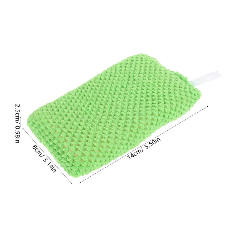 Heavy Duty Kitchen Scrub Sponge Non Stick Dishwashing Cloth for Household Cleaning - Image 3