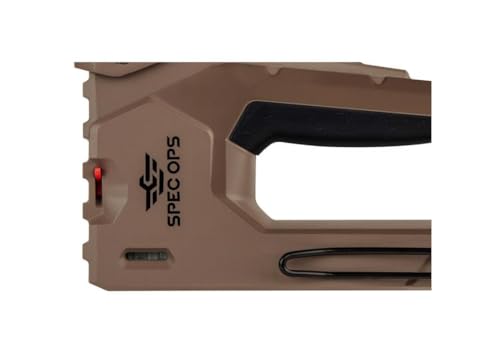 Spec-Ops Spec Ops Tools Heavy Duty Staple Gun, 1/4" - 9/16" Staples, 18-Gauge Brads, Reduced Effort - Image 4