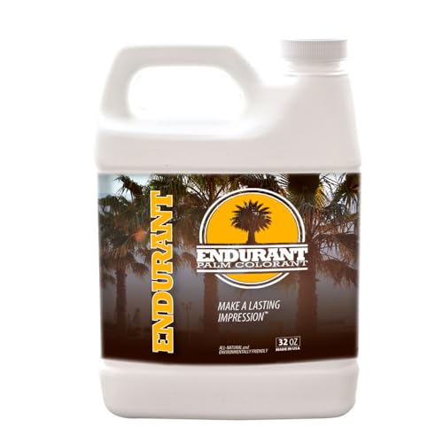 Endurant Palm Colorant – Non-Toxic Palm Tree Protector - Enhances Natural Beauty - Prevents Sunscald & Bark Damage -Easy Annual Application - Vibrant Long-Lasting Trunk Care - 32 oz - Image 1