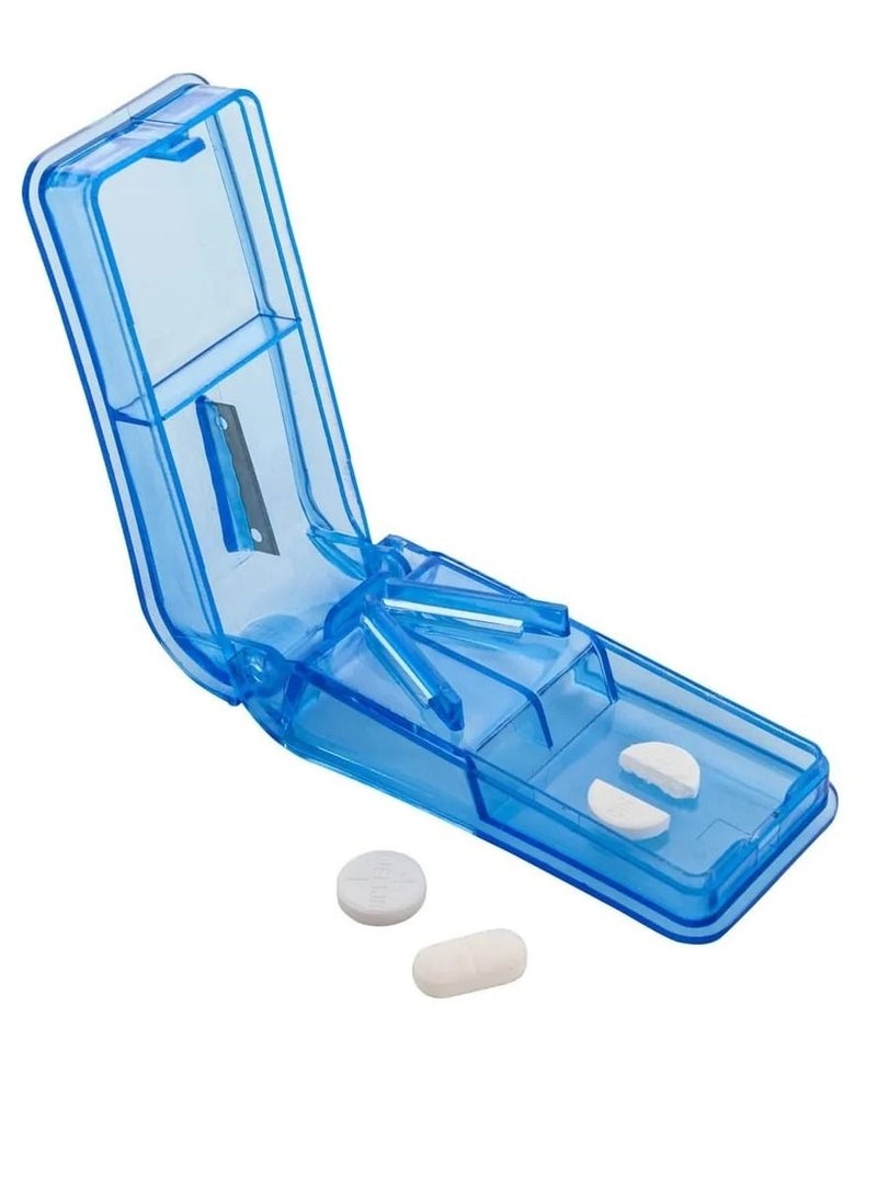 فوكس قطاعة أقراص مع صندوق دواء لتخزين حبوب الدواء - Image 1