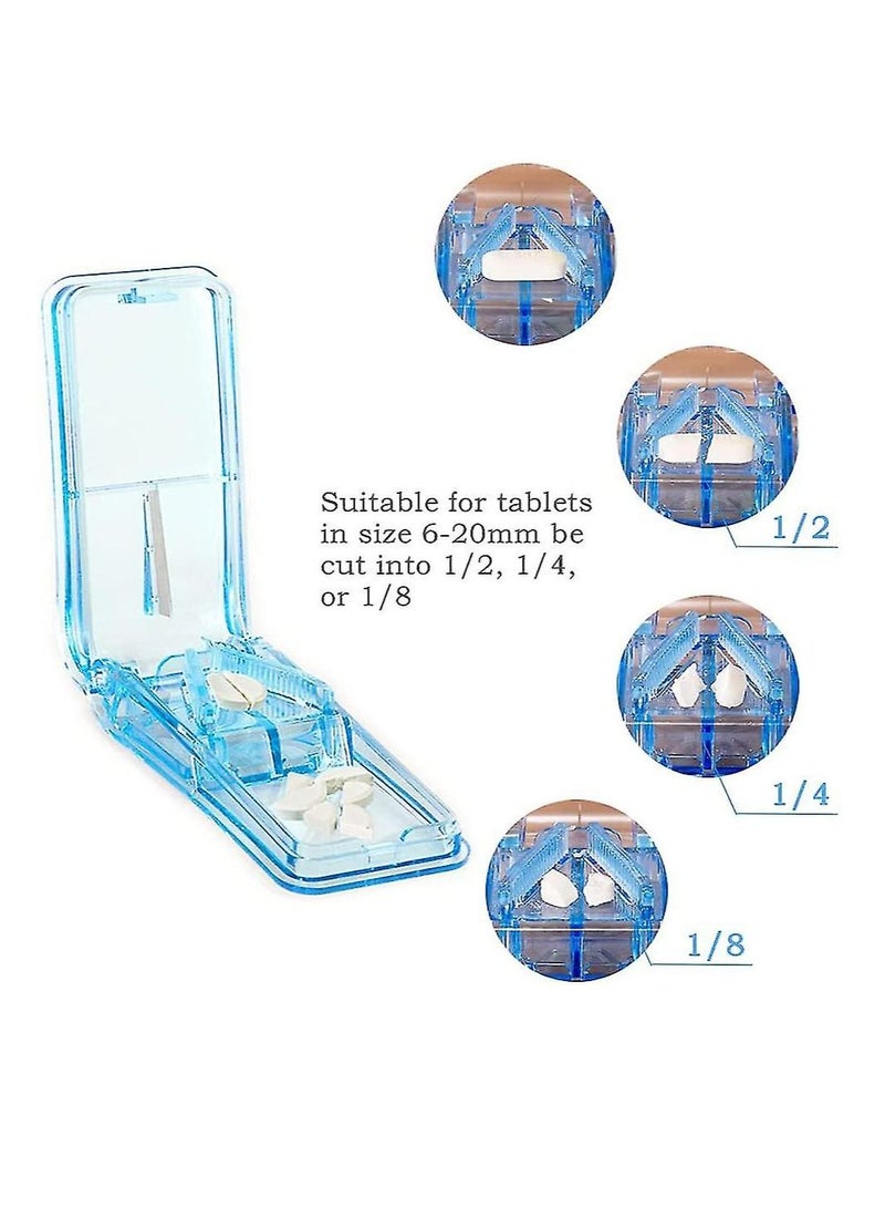 فوكس قطاعة أقراص مع صندوق دواء لتخزين حبوب الدواء - Image 5