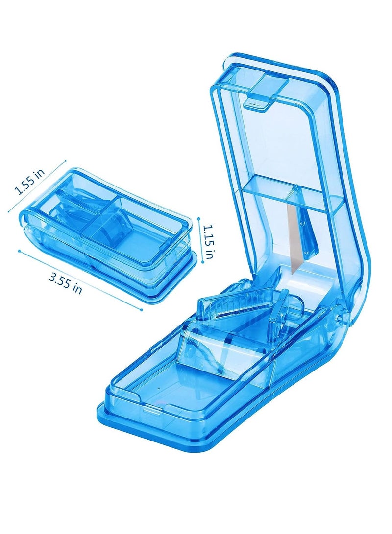 فوكس قطاعة أقراص مع صندوق دواء لتخزين حبوب الدواء - Image 3