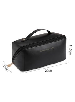 Generic Pillow Shaped Carry on Girl Makeup Bag Black Makeup Storage Bag  - Image 4