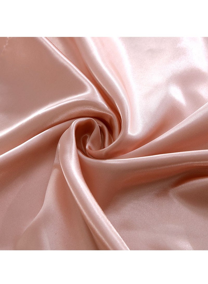 Sharpdo Four-piece bedding set microfiber soft quilt set with 1 quilt cover, 1 flat sheet and 2 pillowcases 2m bed（220*240cm） - Image 5